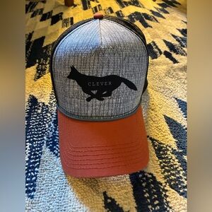 Prana Journeyman Meshback Trucker Hat Clever Fox Adjustable
